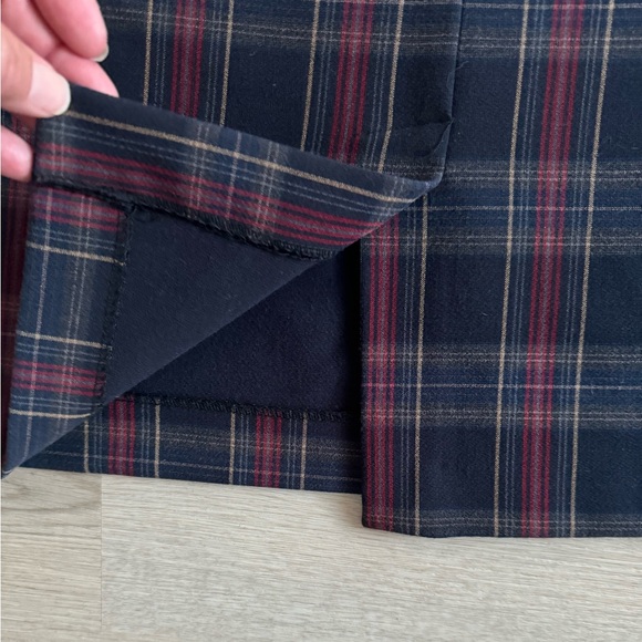 Philosophy Plaid Pencil Skirt Size 8 Front Zippers - Picture 3 of 9